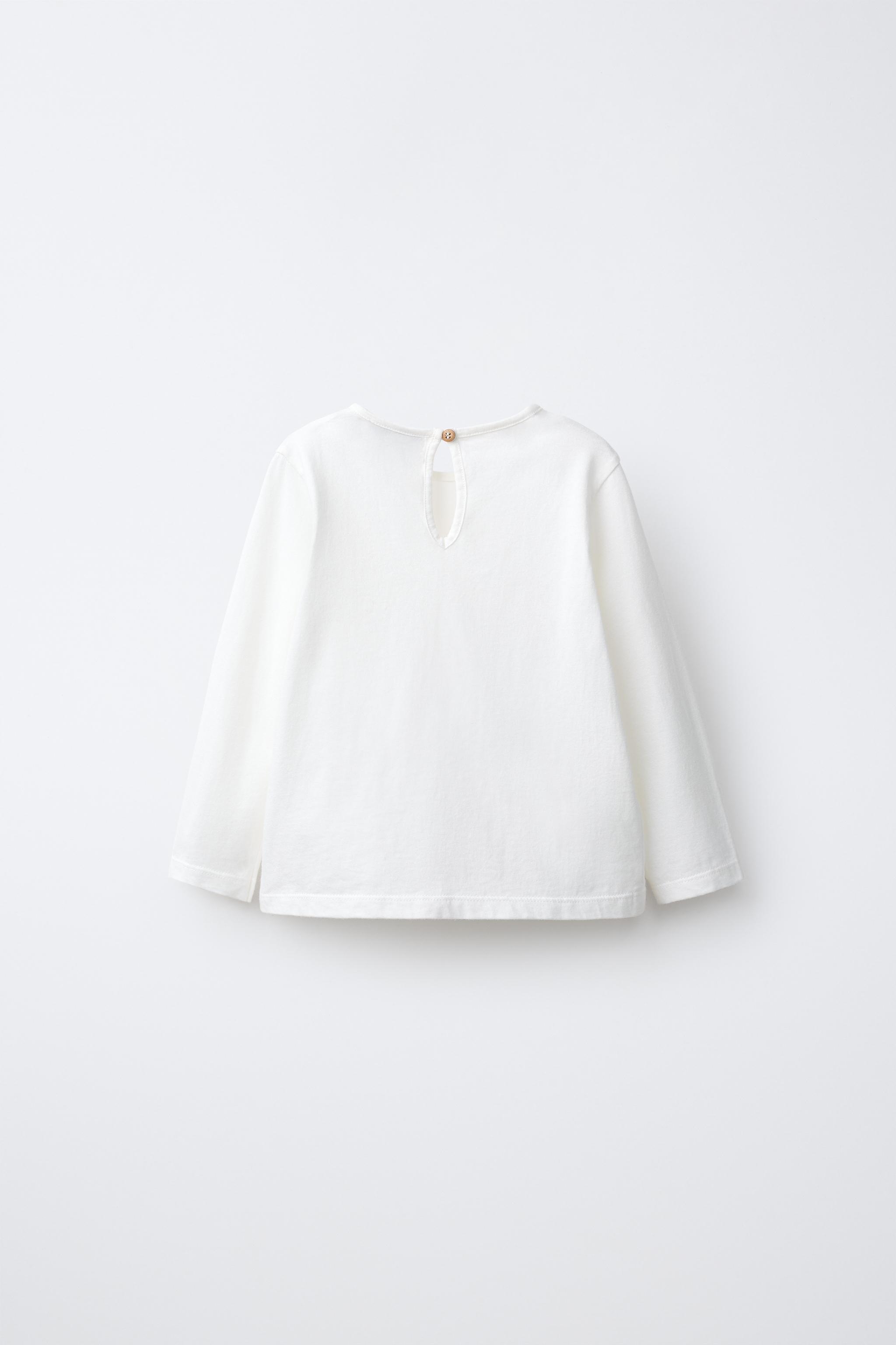 FLORAL APPLIQUÉ T-SHIRT